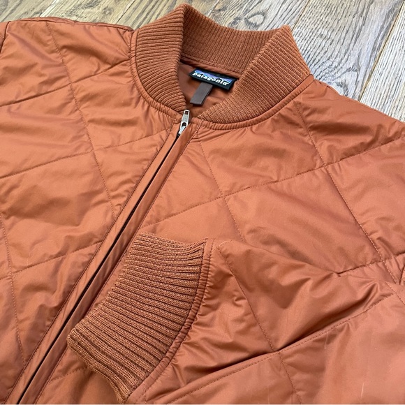 Patagonia Men's Hebrides Diamond Quilted Jacket X-Large+ Rust. Style# 27155 Rare - Picture 5 of 16